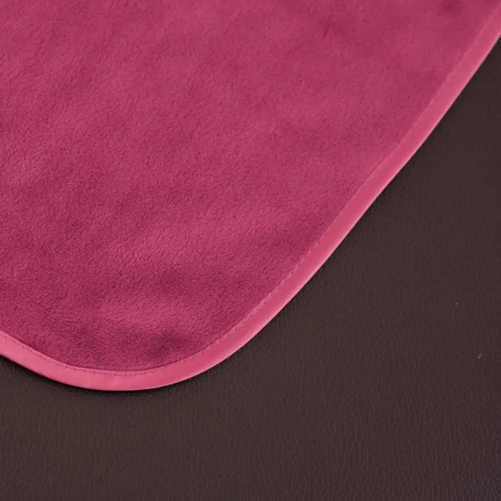 Beauty Salon Sheet Crystal Velvet Massage Table Cloth with Face Breath Hole for SPA Bed Protection