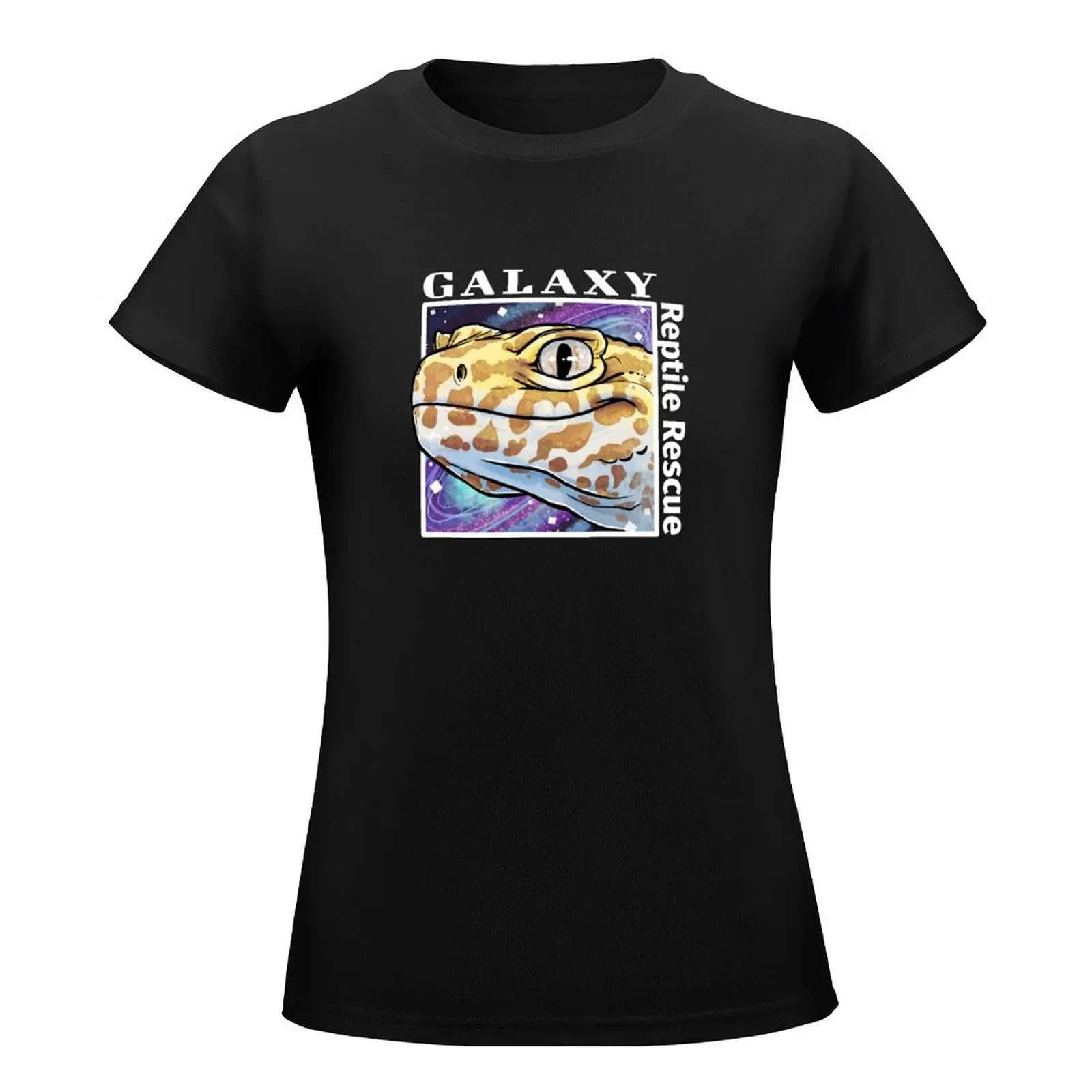 Galaxy Reptile Rescue (White) T-Shirt cute tops Aesthetic clothing plus size tops t shirt Women