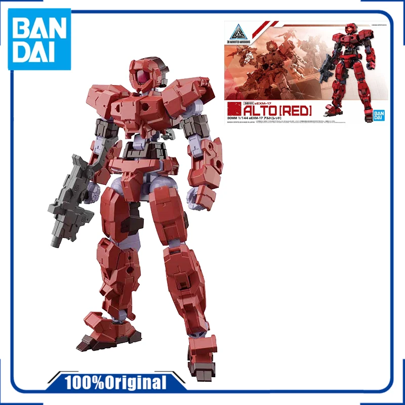 

Оригинальная Bandai оригинальная экшн-фигурка в наличии 30 мм 1/144 07, красное аниме, сборная игрушка, подарок, Коллекционная модель, украшение