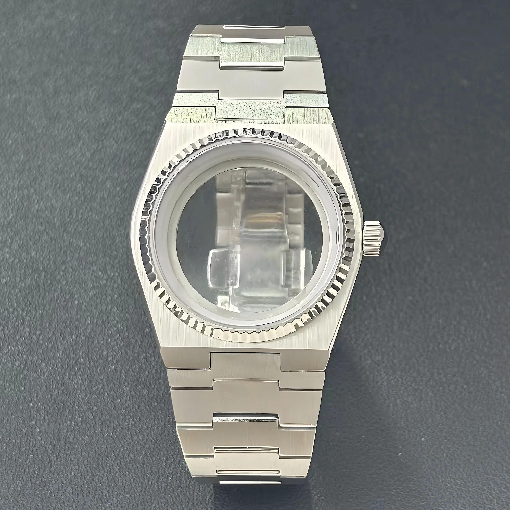 40mm PRX Super Player Model NH35 case Steel Band Men Watch NH35 Watch Case Modification Suitable for NH35 NH36 Seik Movement