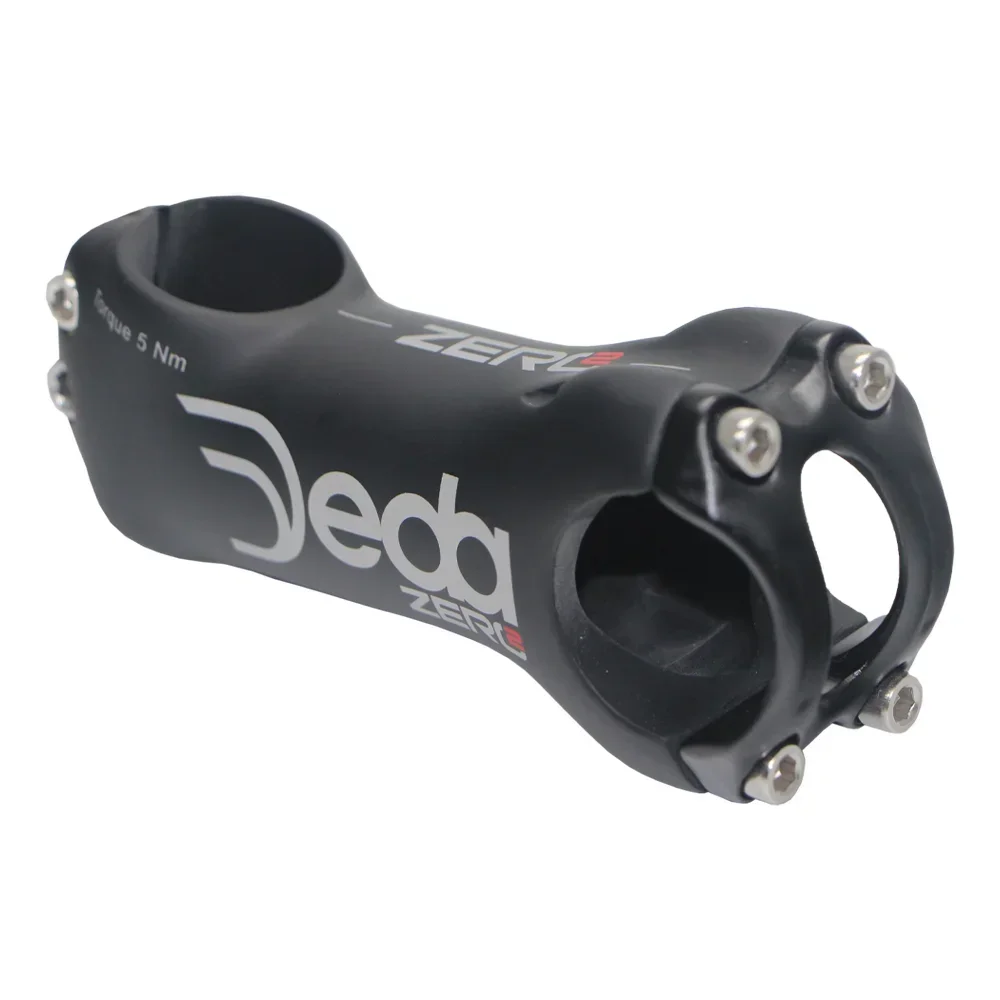 DEDA full carbon mountain or road bike stem lengths from 80 to 120 mm, fork tube 6 degrees or 17 degrees 28.6 mm