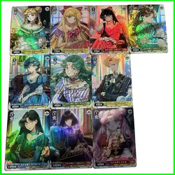 Sailor Moon collectible cards boy games toys table games birthday gifts DIY anime Silence Suzuka Ball Nami premium flash card