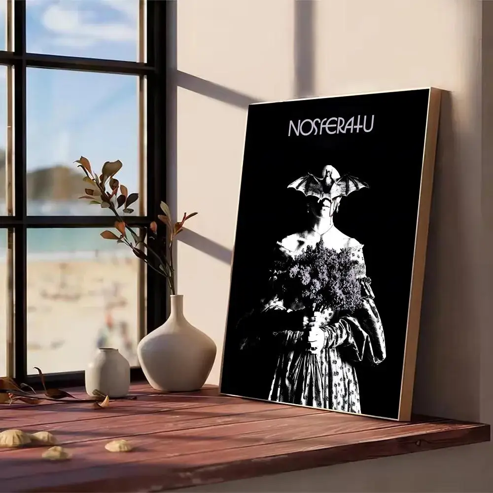فيلم الرعب N-Nosferatu المشارك HD طباعة شخصية قماش جدار جدارية ملصق فني صور لغرفة المعيشة ديكور المنزل