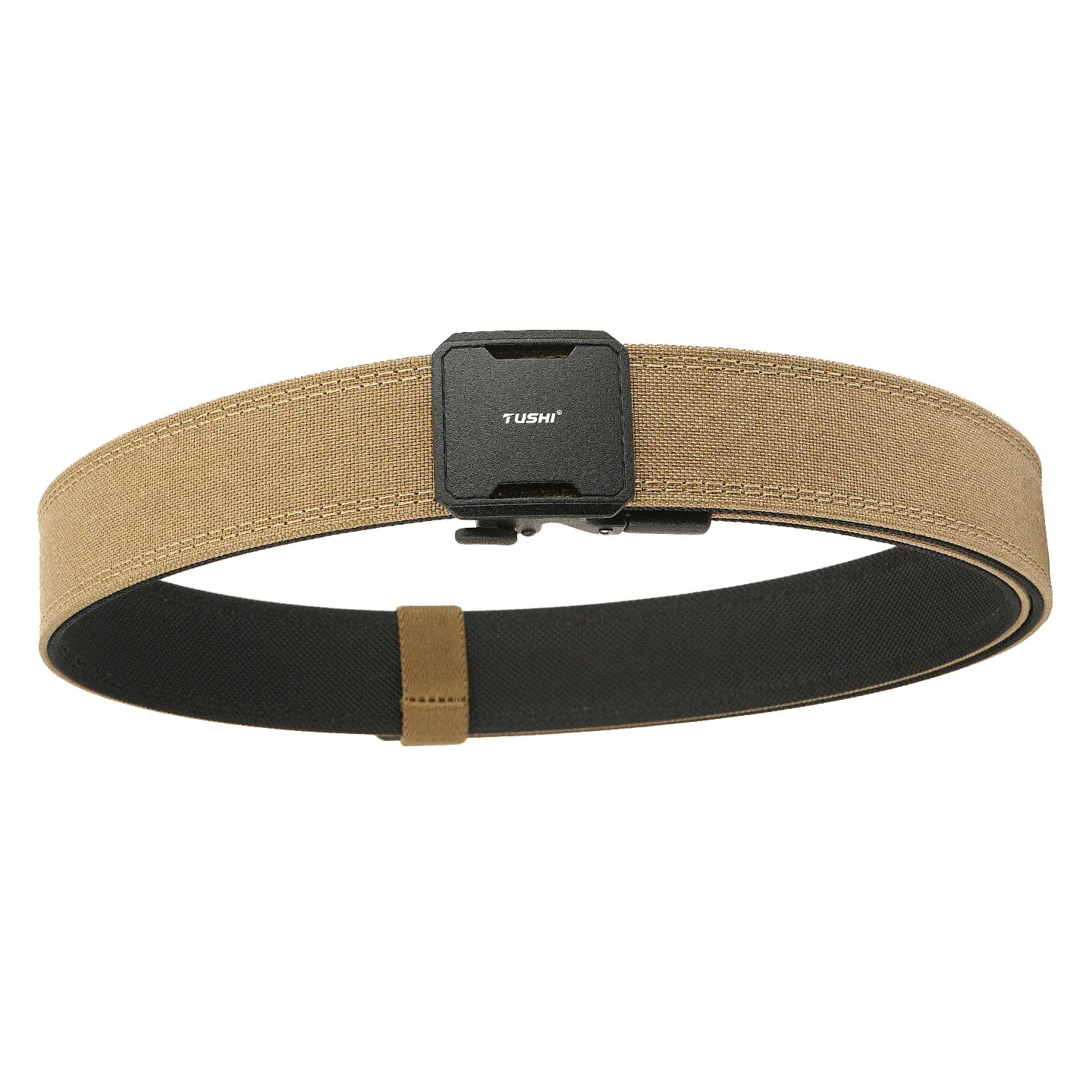 TUSHI Gürtel, harter taktischer Gürtel für Herren, Waffengürtel, EDC, Zinklegierungsschnalle, IPSC 1100D Nylon, Outdoor-Sportgürtel, männlicher Militärgürtel – Detail 19