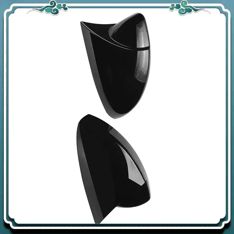 

ABTU-Exterior Rear View Mirror Cover For Renault Megane MK4 2016-2020 Side Wing Mirror Cover Cap 963737470R 963742692R