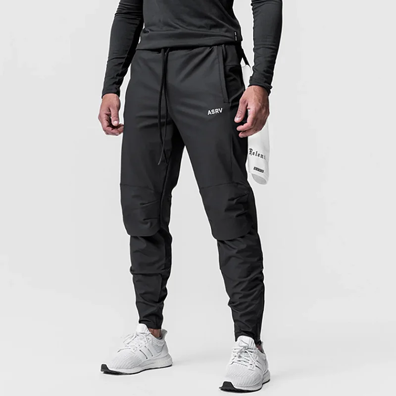 Men\'s Summer Casual Pants Outdoors Man Gym Fitness Running Sweatpants Quick Drying Jogging Male Sports Trousers Track Pants