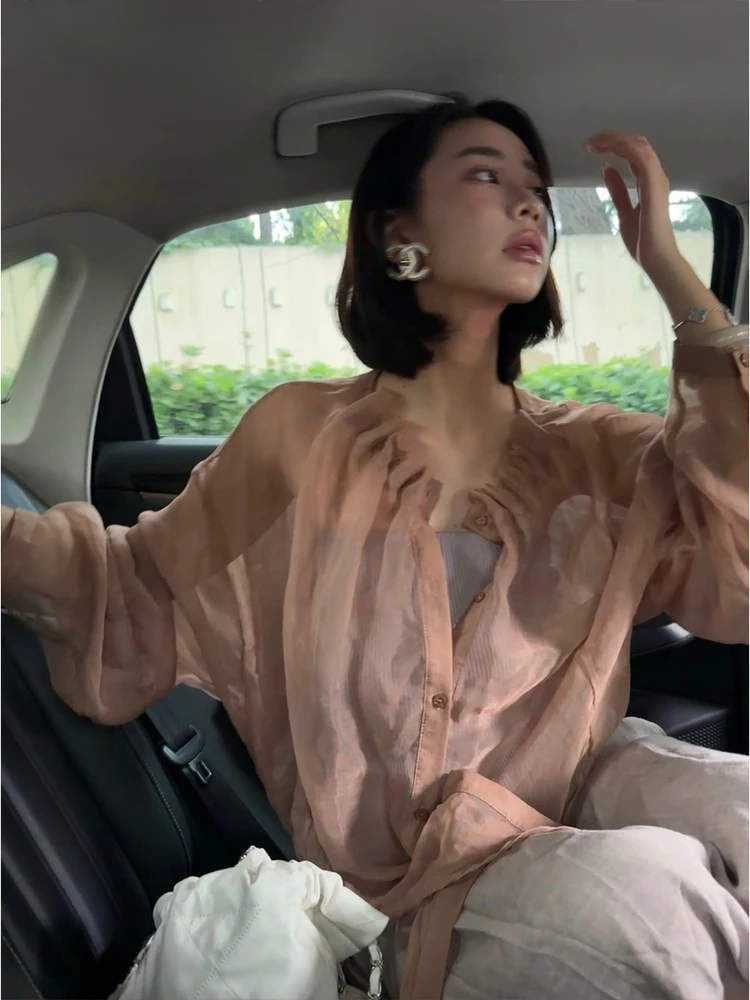 

Call Me Blue Design Sensual Svel Knitted Wrap Chest Tank Top Women's Slimming Casual Sle ort Length Stripe Pattern