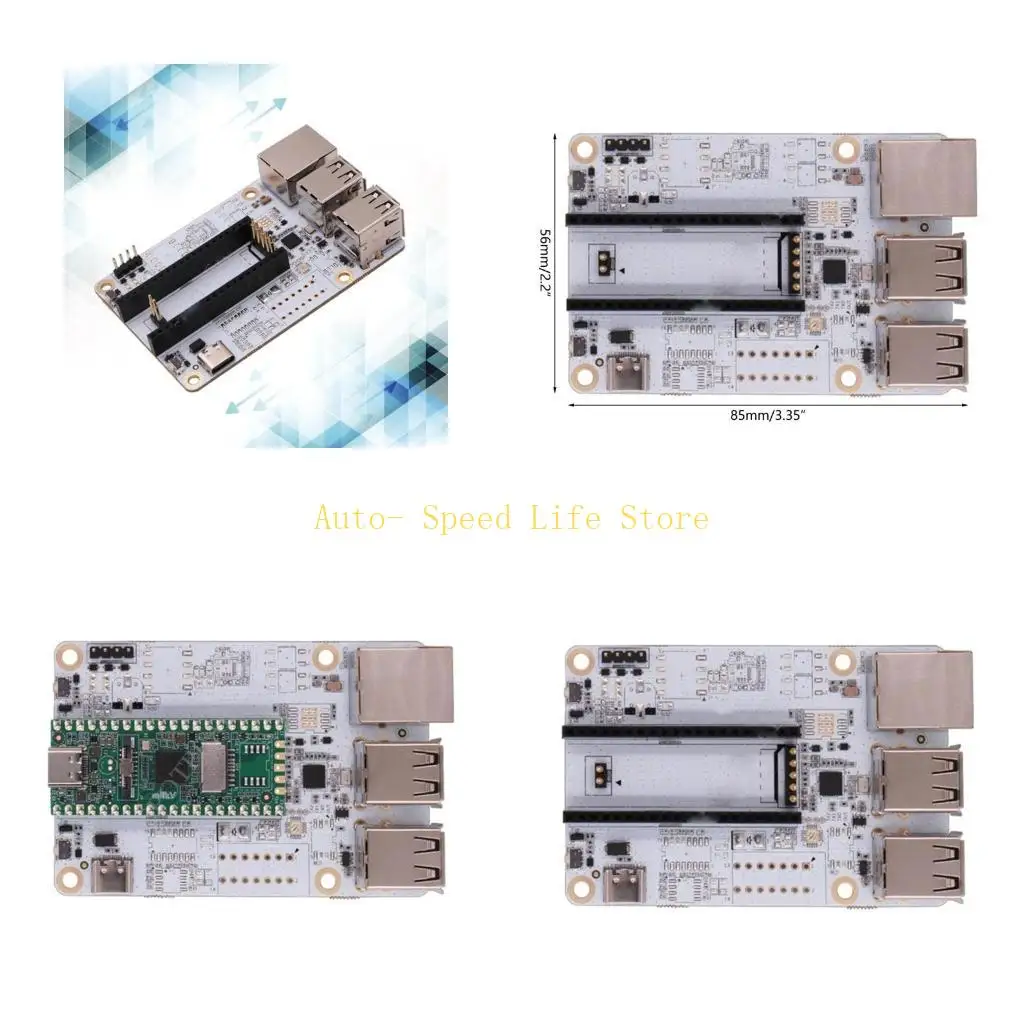 

02DA Back Board For Milk V Linux With RJ45 Ethernet Port Access To Commonly