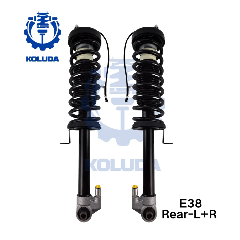 

2 шт. задние левые + правые амортизаторы в сборе с EDC для BMW E38 740i 740iL 750iL 1995-2001 37121091571 37121091572