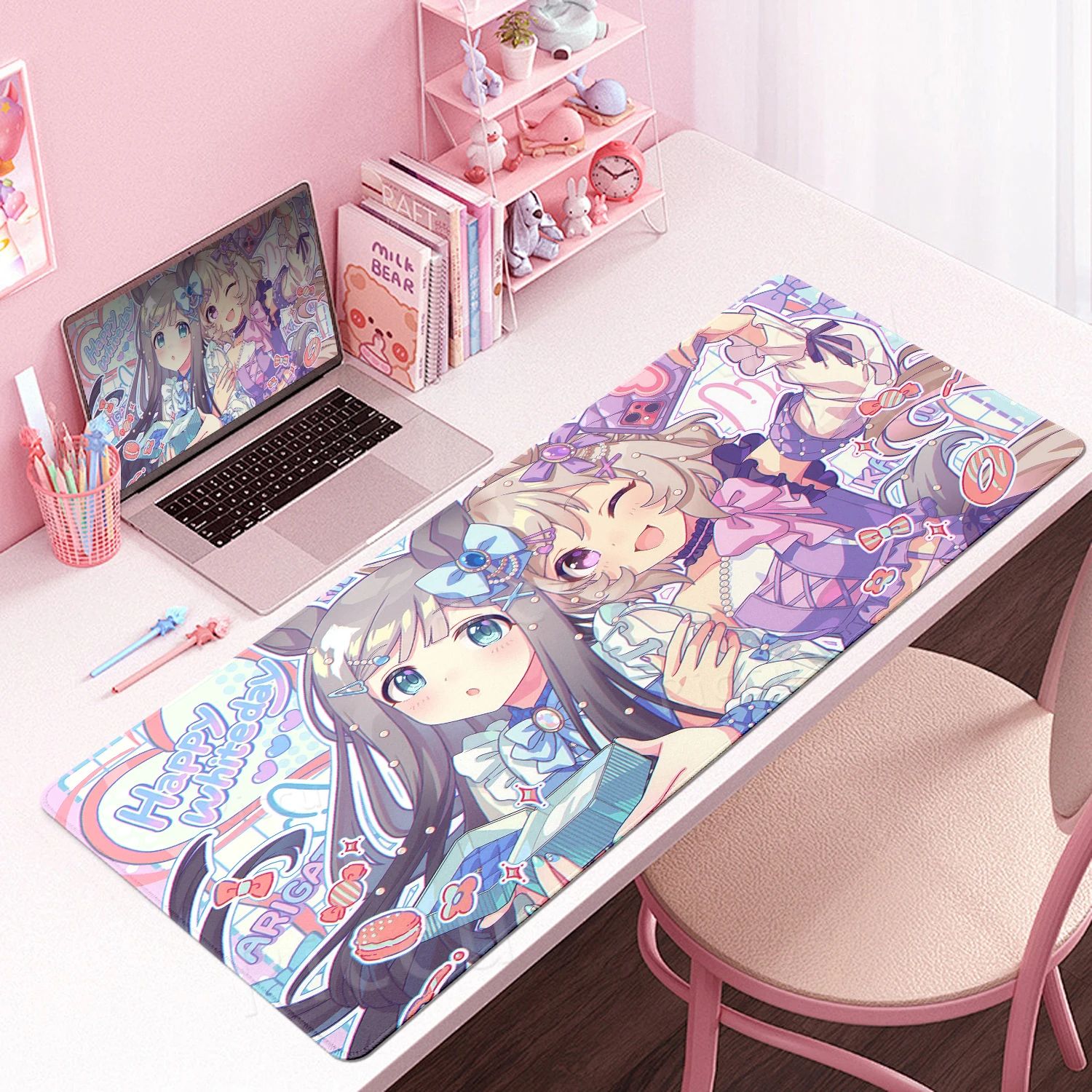 Pretty Girl Anime Game Mouse Pads Umamusume Desk Mats Large Extended Anti-slip Pads Gaming Accessories Computer Keyboard Carpets
