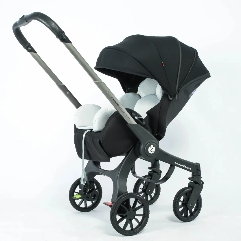 Portable 4-in-1 Baby Stroller Foldable Baby Car Seat Multifunctional Two-way Children's Stroller Foldable Travel Pram