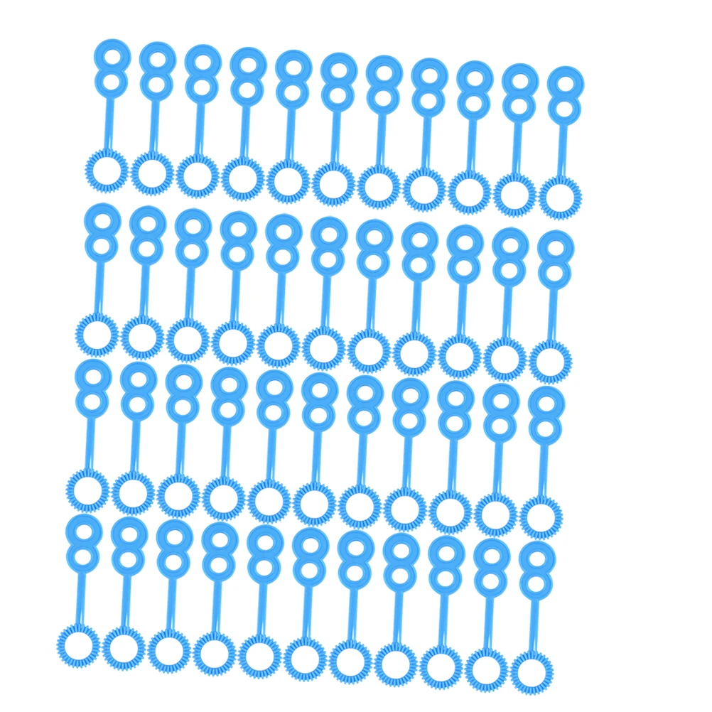 

90 Pcs Blowing Bubble Wand Maker Tool for Children Tools Kids Wands Fun Toys Giant