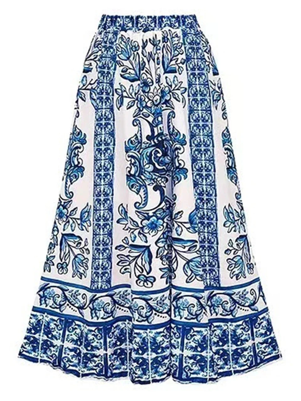 Bikini Keluaran Baru 2024 Baju Renang Wanita Tiga Potong Ruffle Pakaian Pantai Seksi Pakaian Renang Wanita Rok Panjang Baju Renang Renang Musim Panas