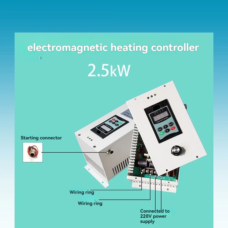 

Electromagnetic Heating Controller Electromagnetic Induction Heater Adjustable Power Induction Heater Kit Controller