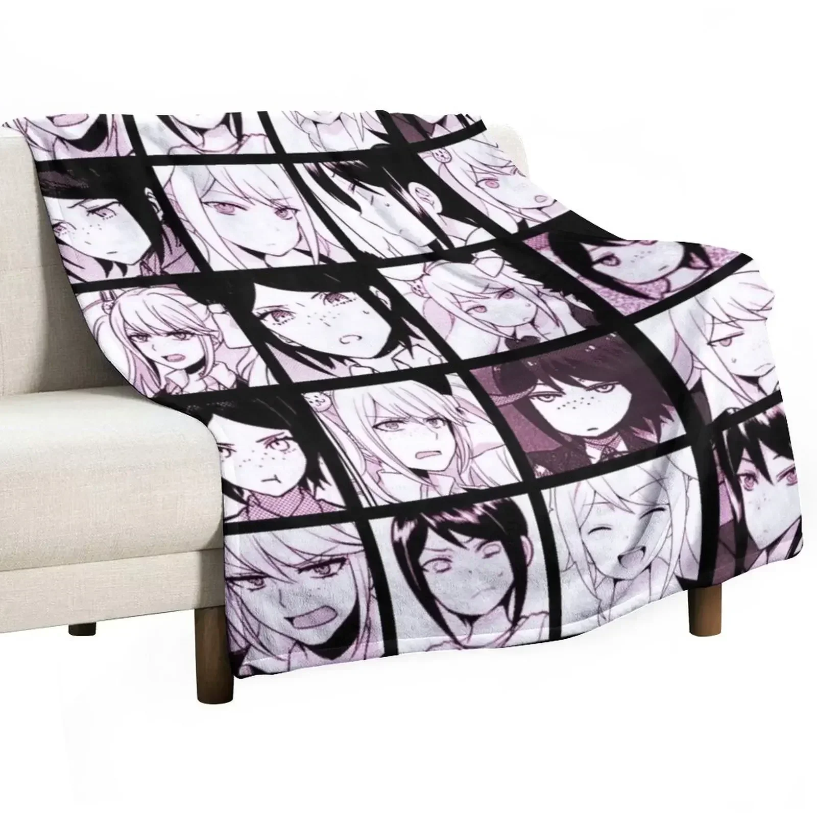 

Mukuro Manga Collection (Colored) Throw Blanket Soft Plush Blanket as Housewarming Gift