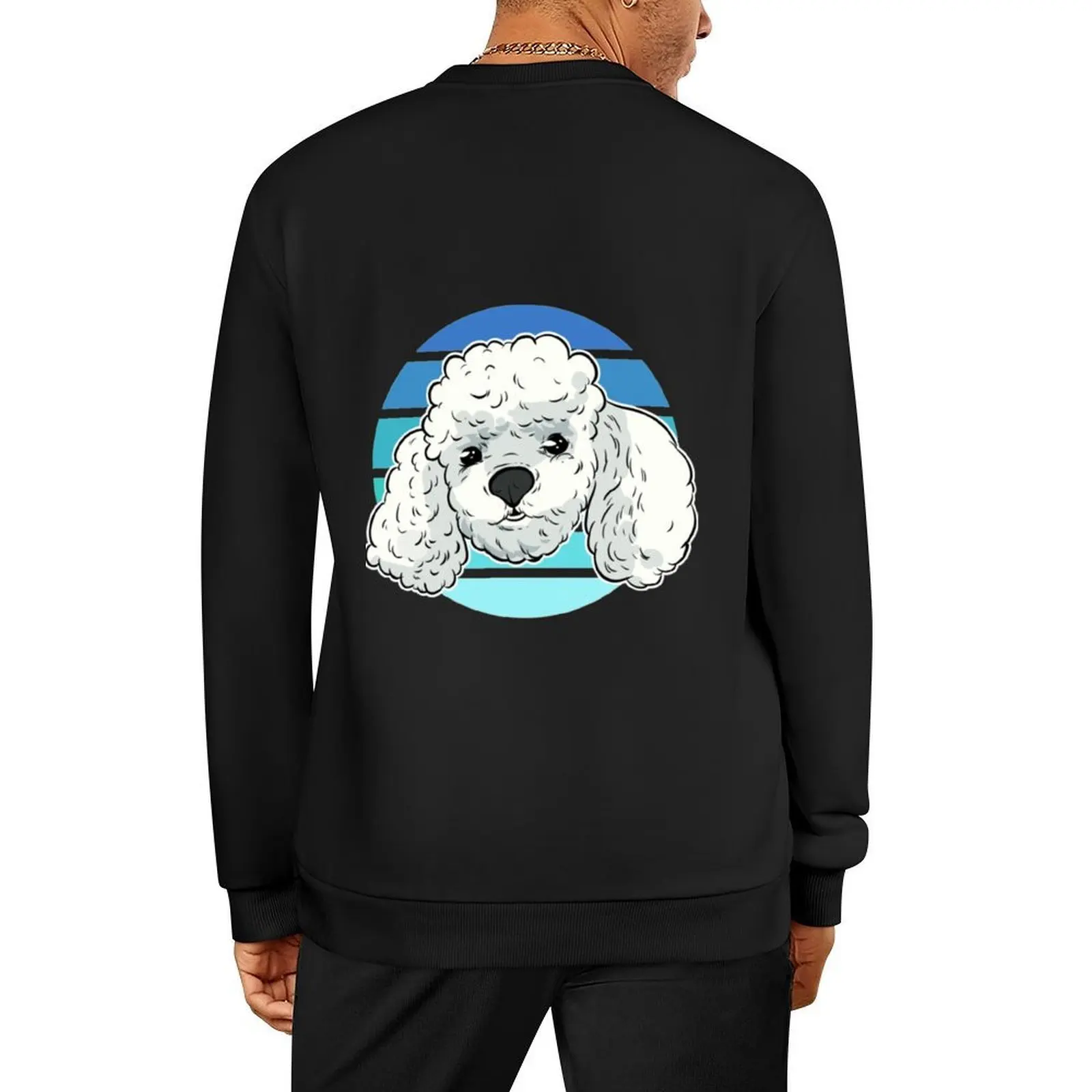 

Toy Poodle Cute Poodle Pullover blouse autumn new products male clothes mens clothing sweatshirts for men