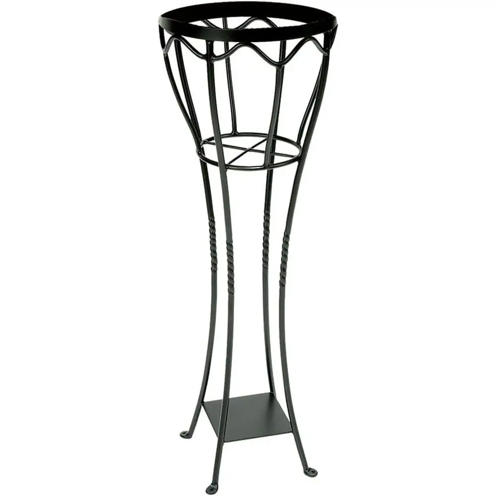 

Achla VPS-04 Designs Verandah Wrought Iron Displaying Pots, Metal Plant Stand, Graphite