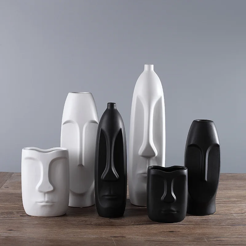 

Nordic vase decoration creative ornament living room porch home decoration ceramic handicraft decoration