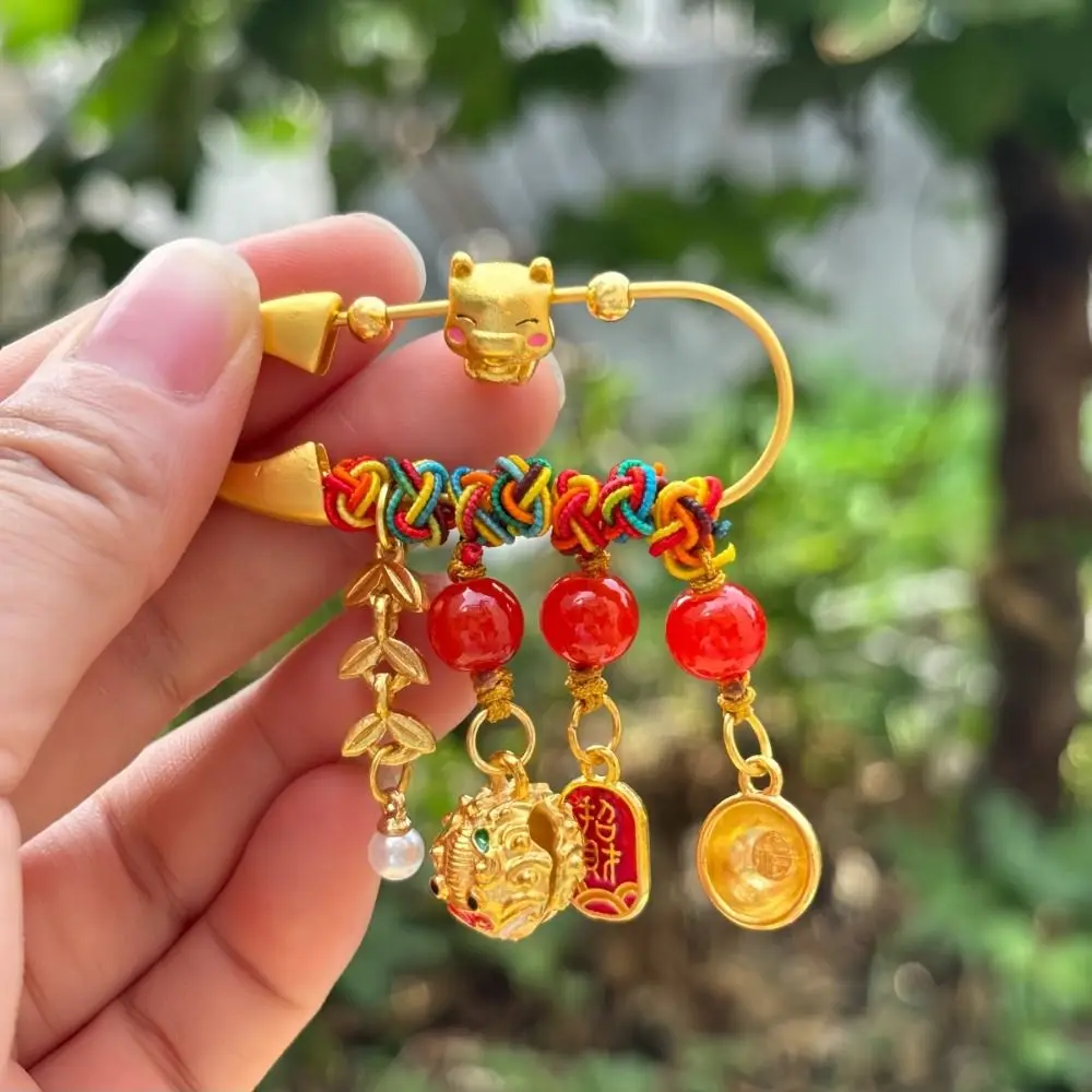 Horse Year Zodiac Horse Brooch Pendant Pony Best Wishes Lucky Pins One-year-old Gift Good Luck Guardian Brooch Year of the Horse