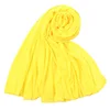 Hot Muslim Fashion Woman Soft Hijabs Scarf Shawl Plain Cotton Jersey Scarves Turban Women Long Shawls Head Wrap Headband Abaya