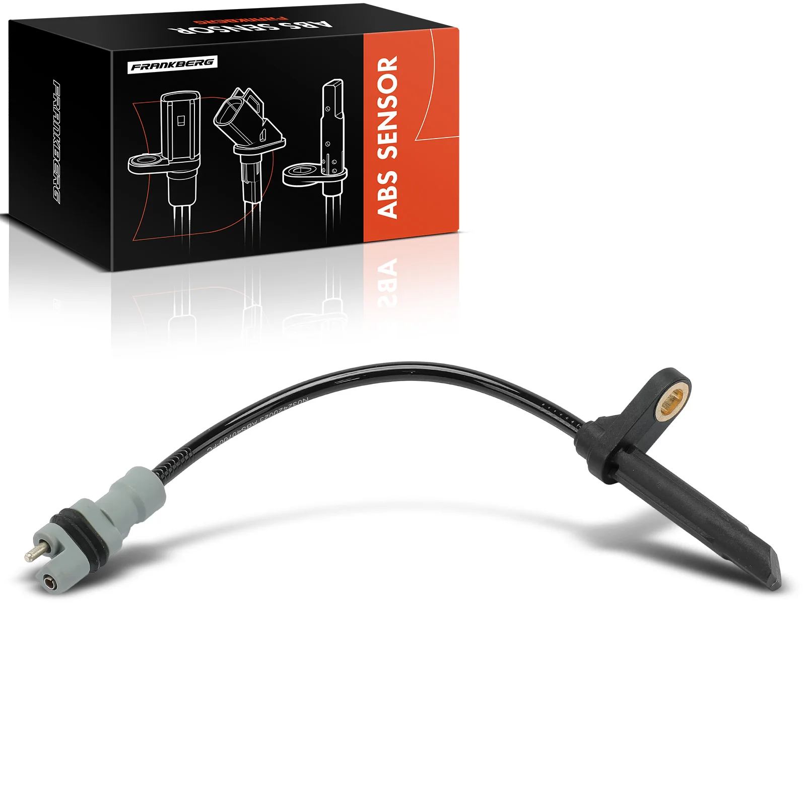 Frankberg 1x ABS Sensor Vorderachse und Hinterachse für Porsche 911 Cabriolet Speedster Targa Boxster Spyder Cayman 99760640702