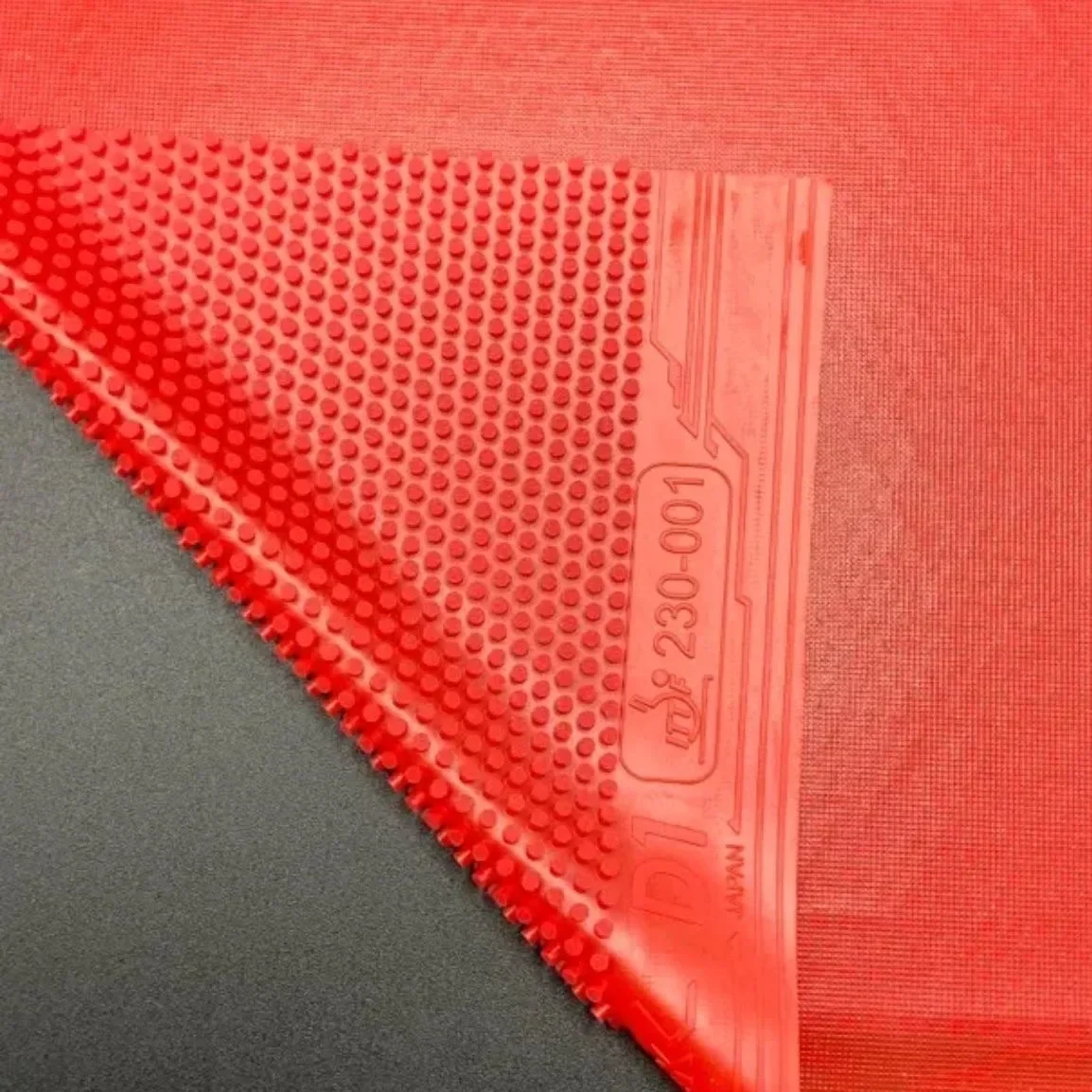 Radak D1 Ultra Soft Table Tennis Rubber Long Pips OX Medium Particles ITTF Approved Ping Pong Rubber Without Sponge for Sinking