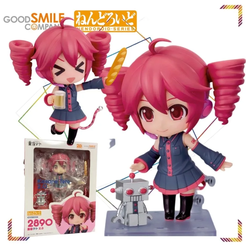 

GOODSMILE Nendoroid 2890 Kasane Teto 2.0 Action Figures UTAU Anime Collection Model Gift Toy for Fans