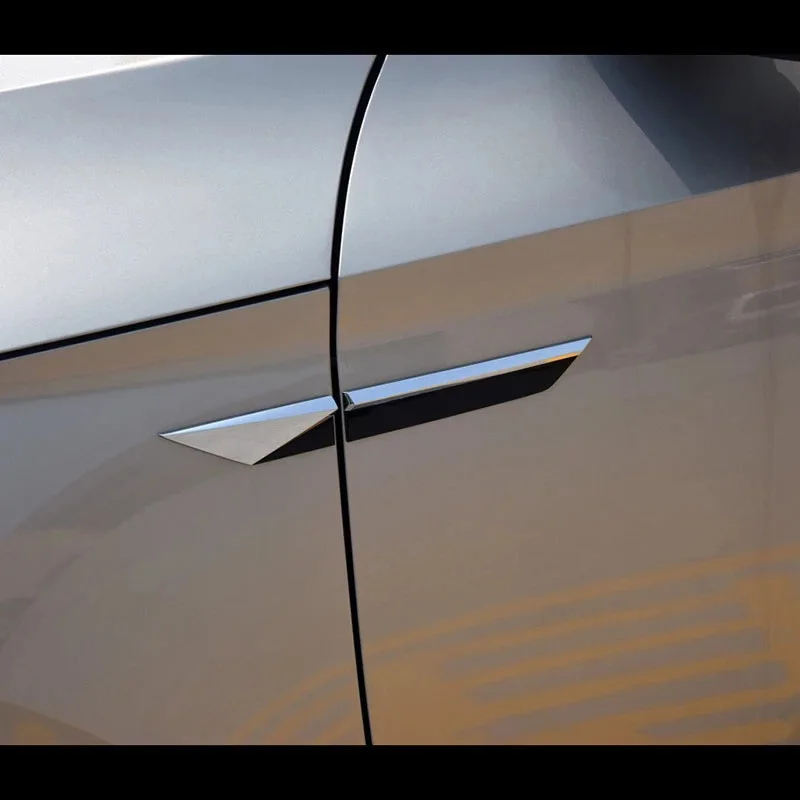 High Quality Chrome Adhesive Tape Superb Original Side Fender Car Logo Badge Emblem