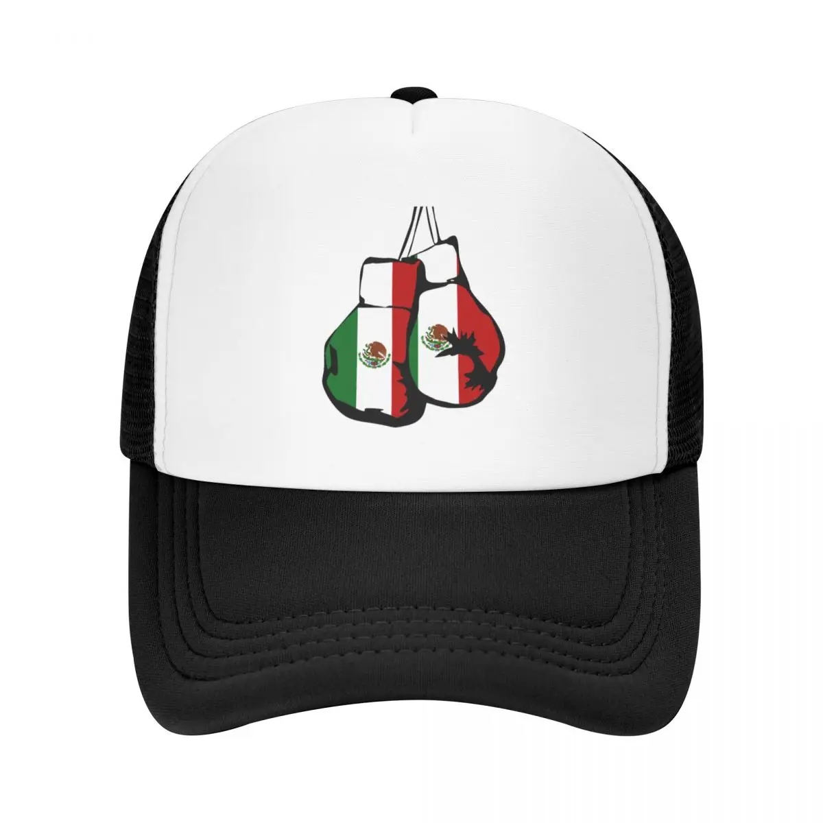Mexico Flag / Mexican Boxing Gloves Baseball Cap fun hats Streetwear Golf Wear Girl'S Hats Men's