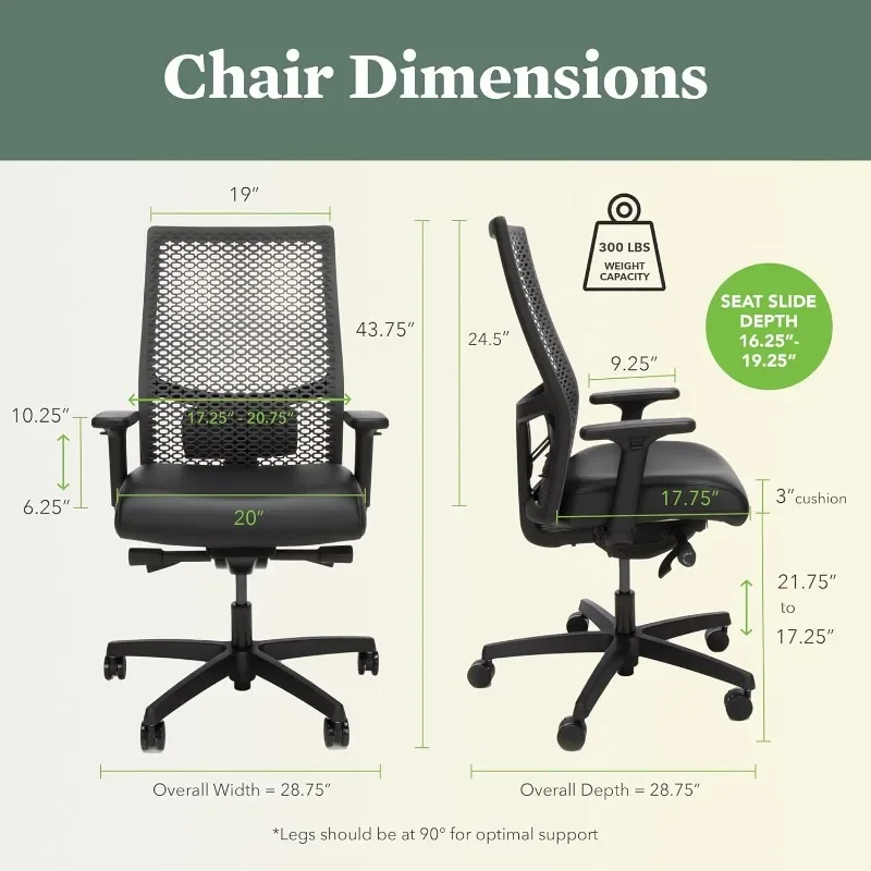 Office chair, adjustable lumbar furniture  muebles  gaming chair