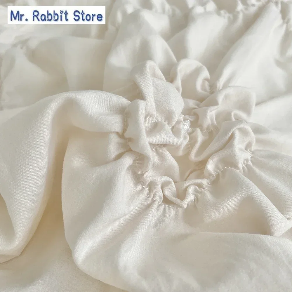 3pcs Bedding Cover, Soft Microfiber Bedding Set with Zipper Closure & Corner Ties ,Big Pinch Pleat Duvet Cover