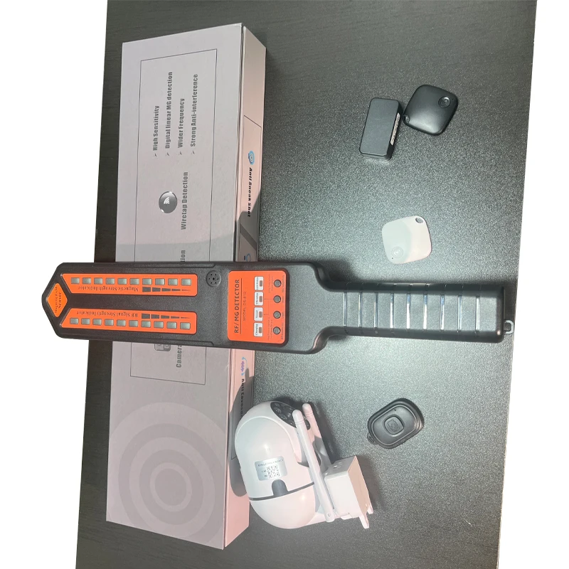 DS‑810 Anti‑Surveillance Detector Magnetic Field Scanner Hidden Wireless Camera GPS Tracker Bug Locator 5G Full‑Range Detection