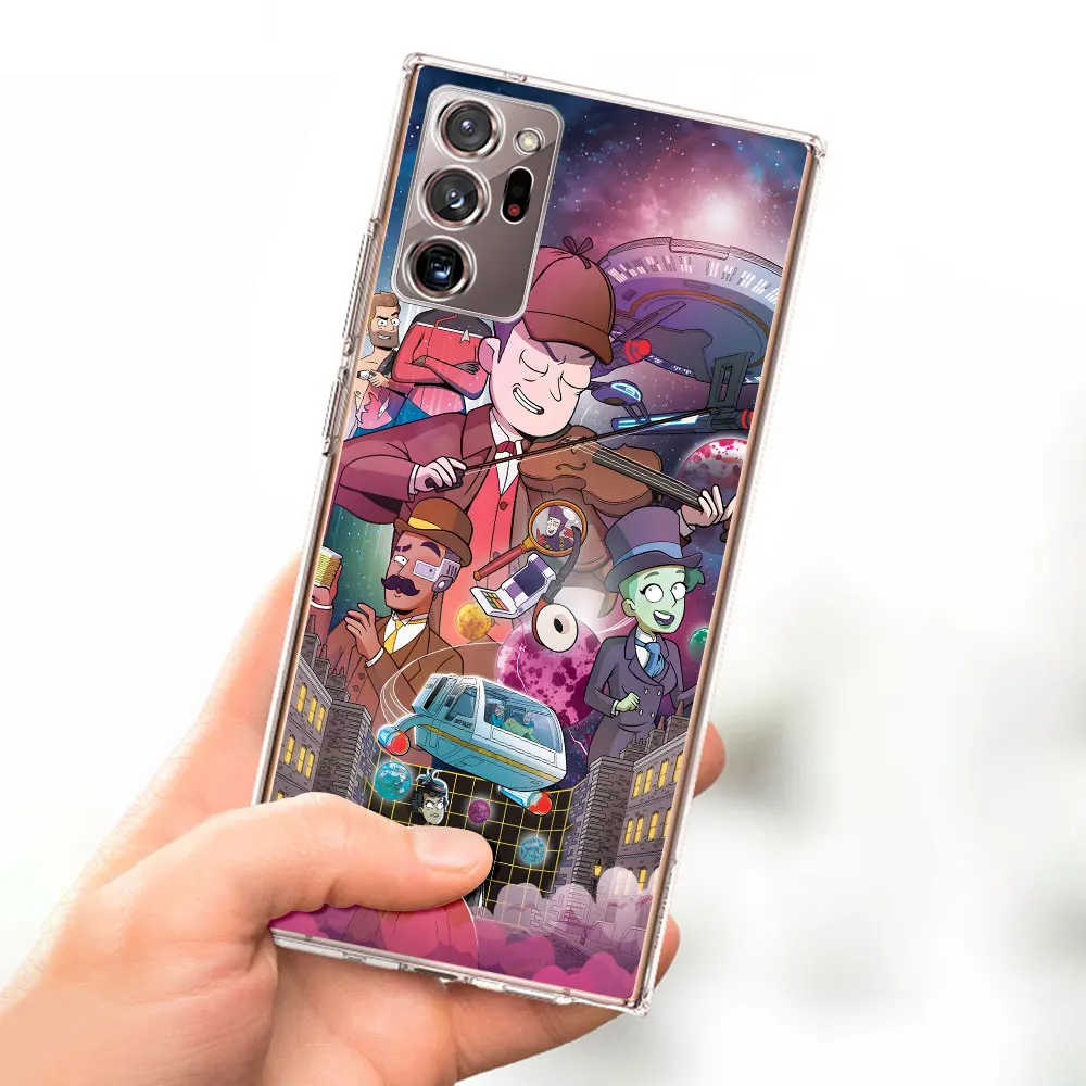 Lower Decks Star Trek Case for Samsung Galaxy Note 10 Plus 20 Ultra 9 8 10 Lite TPU Phone Shell J6 J4 Transparent Soft Cover