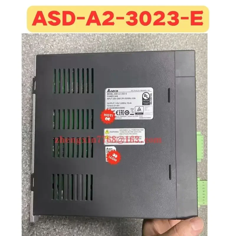 Used Servo Drive ASD-A2-3023-E ASD A2 3023 E Normal Function Tested OK