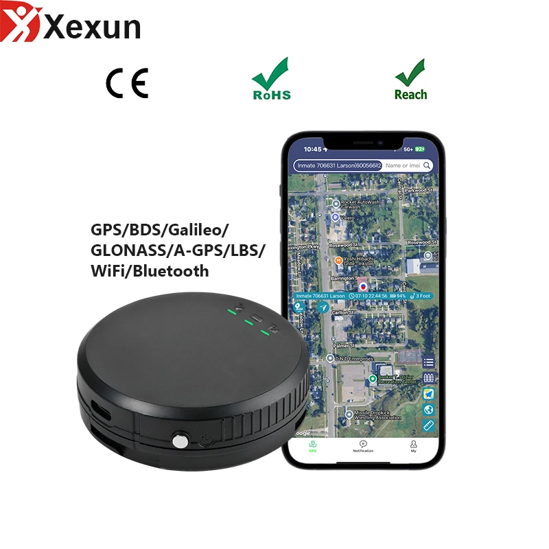 Xexun 2026 Handheld GPS Tracker 4G LBS GLONASS Wireless Vehicle Car Kids Child Locator Real-Time Tracking Device
