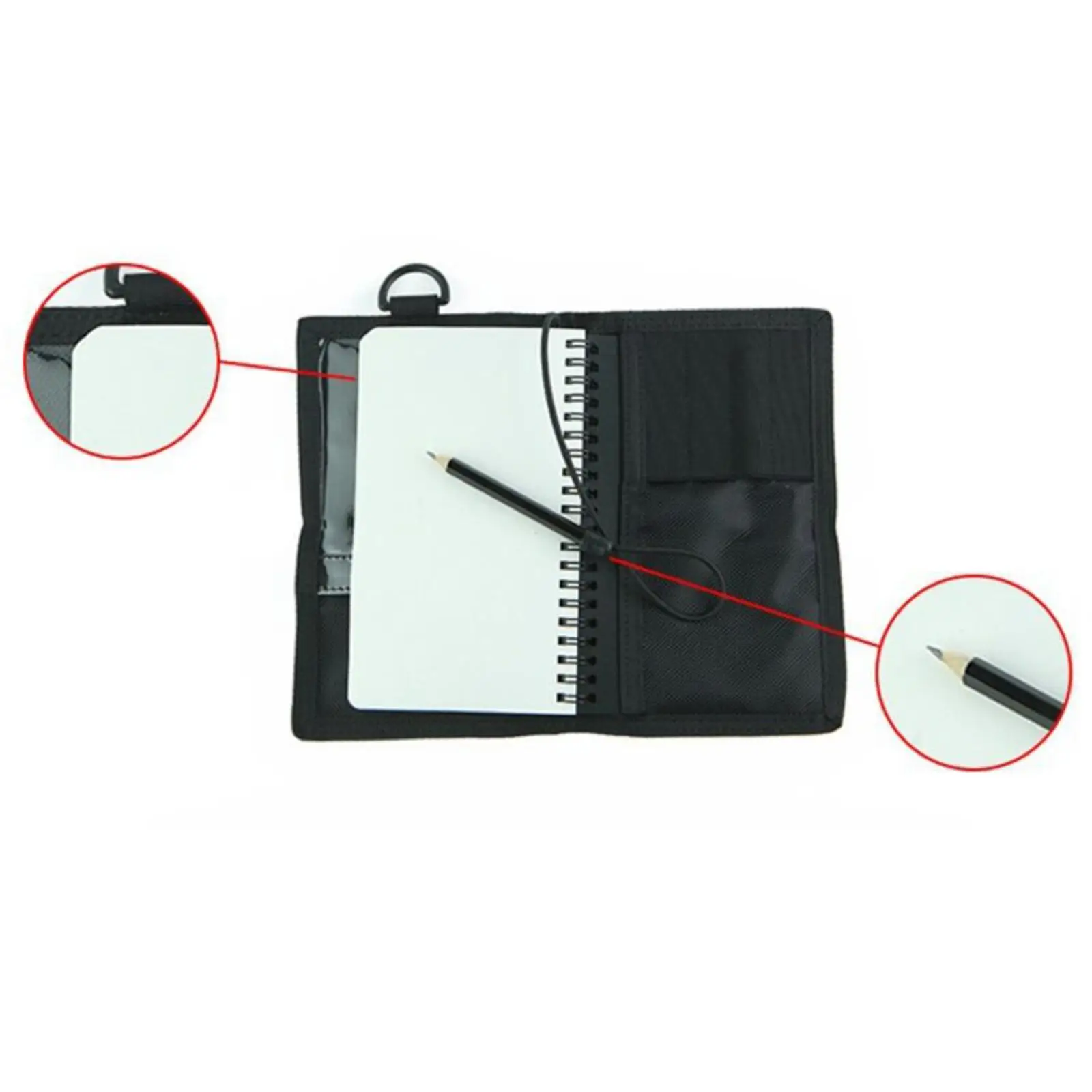 

Durable Underwater Writing Notebook with Pencil Scuba Diving Pad Binder Water Sports Gear for Ocean Exploration