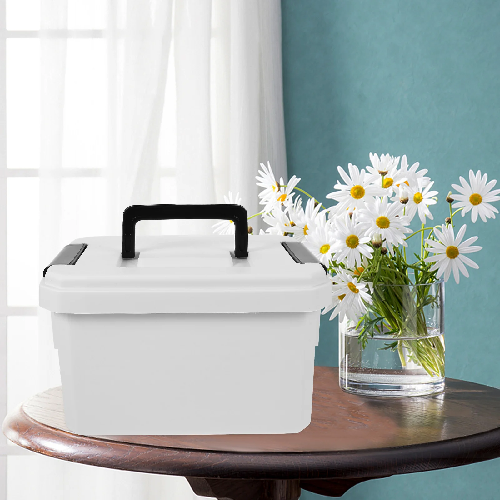 صندوق دواء مزدوج الطبقة، حقيبة إسعافات أولية منزلية محمولة، منظم تخزين الأدوية متعدد الوظائف، سعة كبيرة في حالات الطوارئ