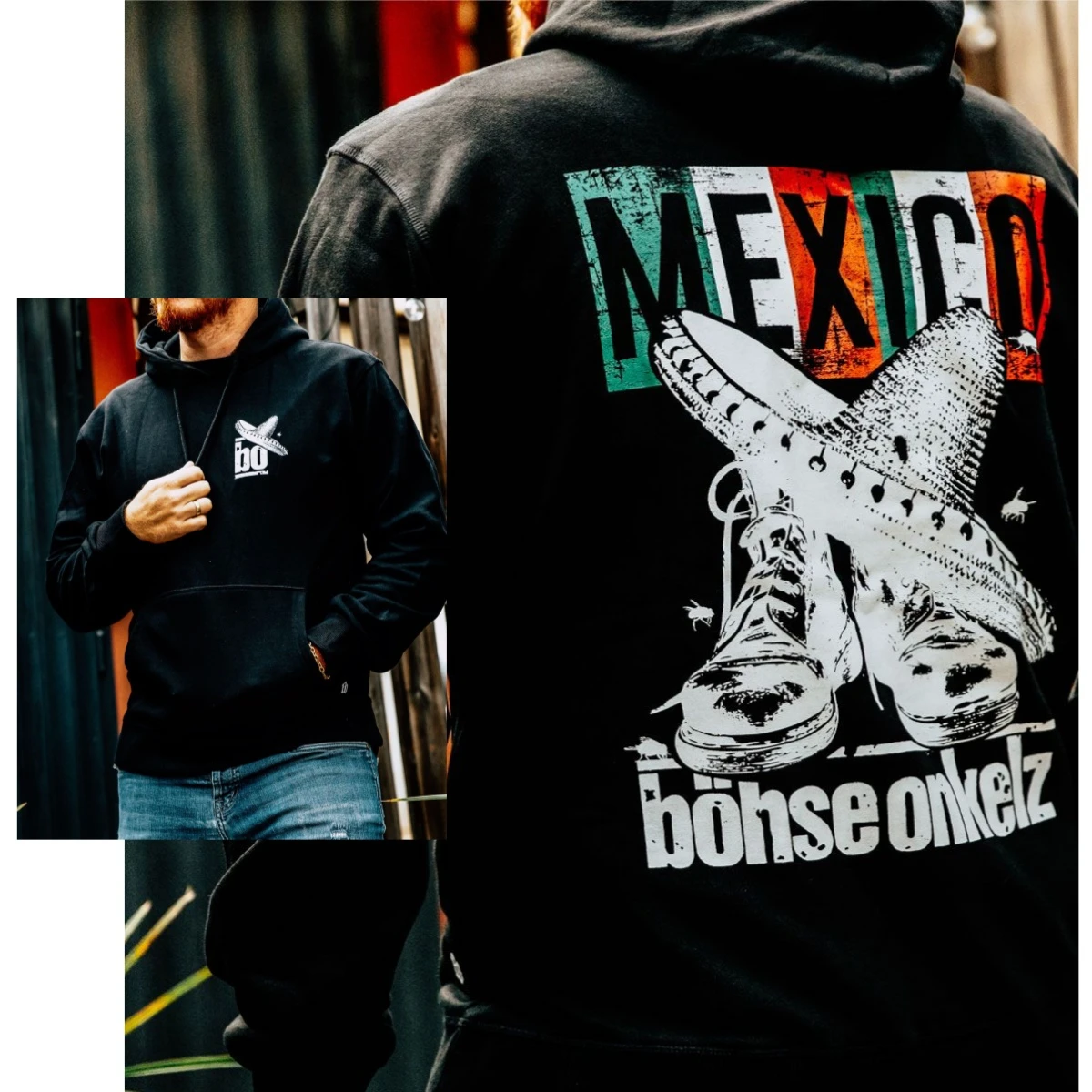 Sommer-Fit Böhse Onkelz Pullover Hoodie Sweatshirt mit Grafikdruck Hochwertiger Luxus Unisex-Stil für Männer und Frauen