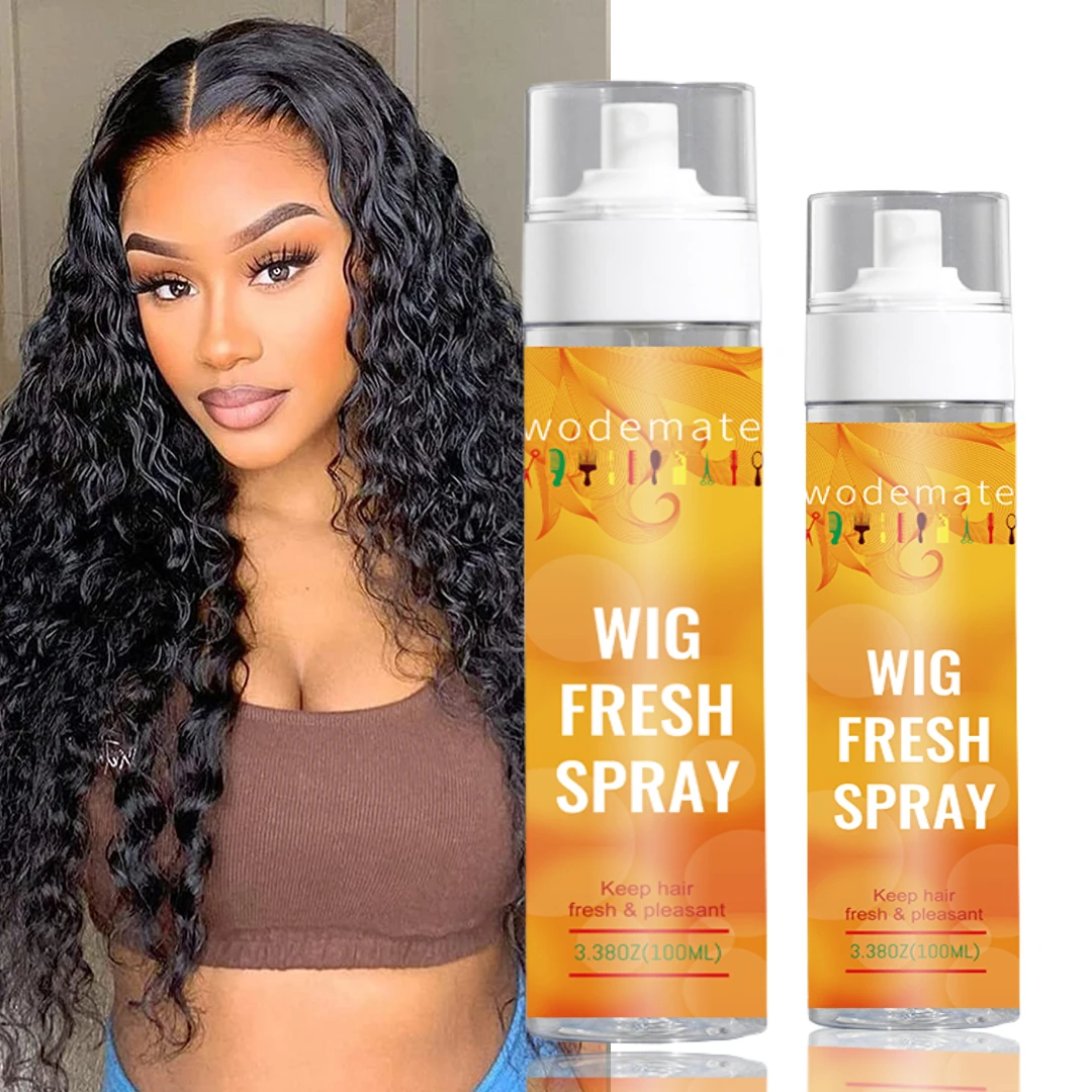 Lace Cleaner Spay For Wig Caps Frontal Wig Fresh Cap Deodorant Wig Fresh Spary Lace Wig Cleaner Spray Provides Freshness Feeling