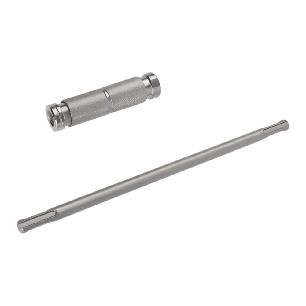 Double Headed Shank for sds Plus Extension Rod Chrome Vanadium Steel Material Broad Application Power Tools Power Tool Accessory