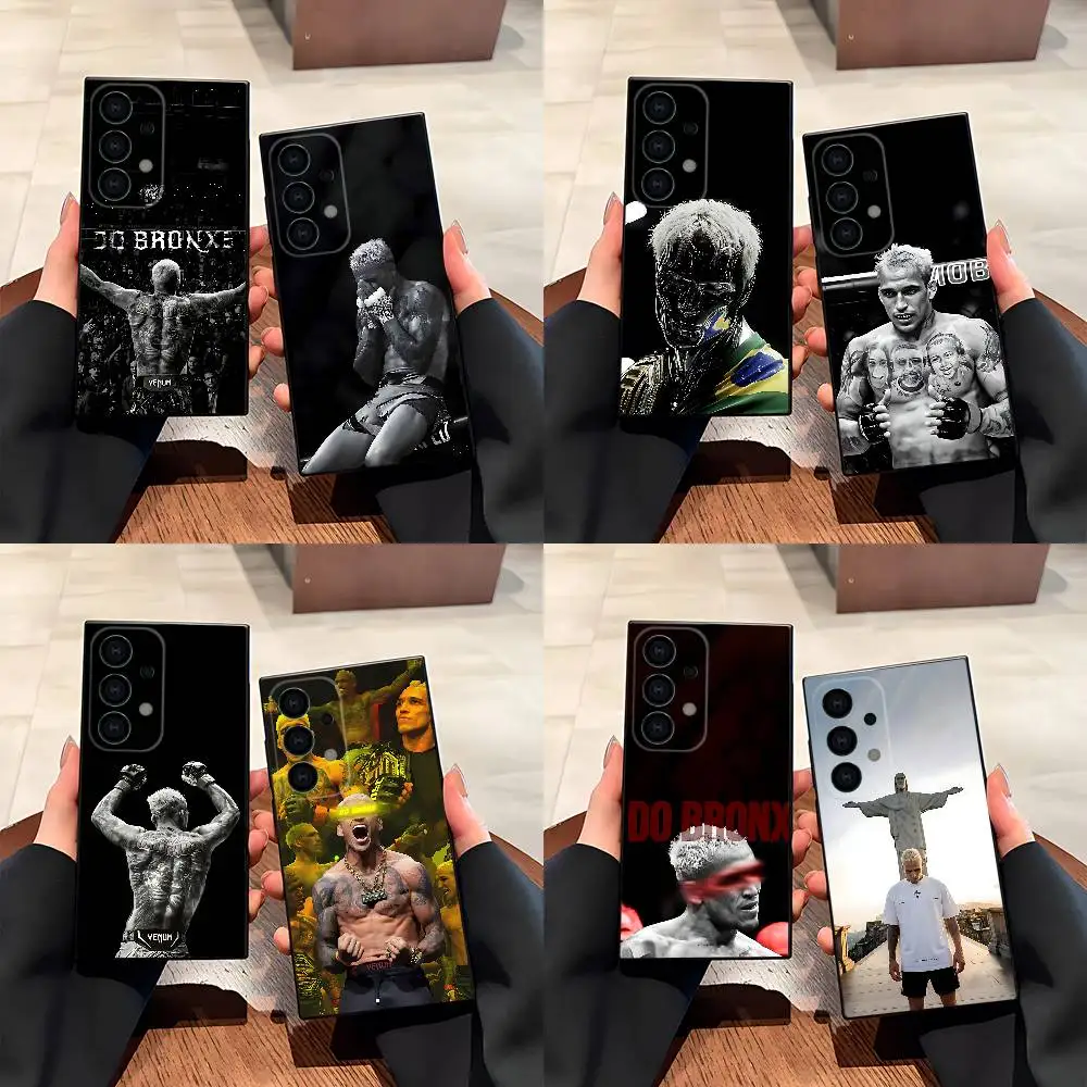 Чехол для телефона Limited C-Charles O-Oliveira Do Bronx для Samsung S 26,25,24,23,22,30,21,10,9,Ultra,Plus,Lite,FE,4,5G, черный, мягкий, черный чехол для телефона
