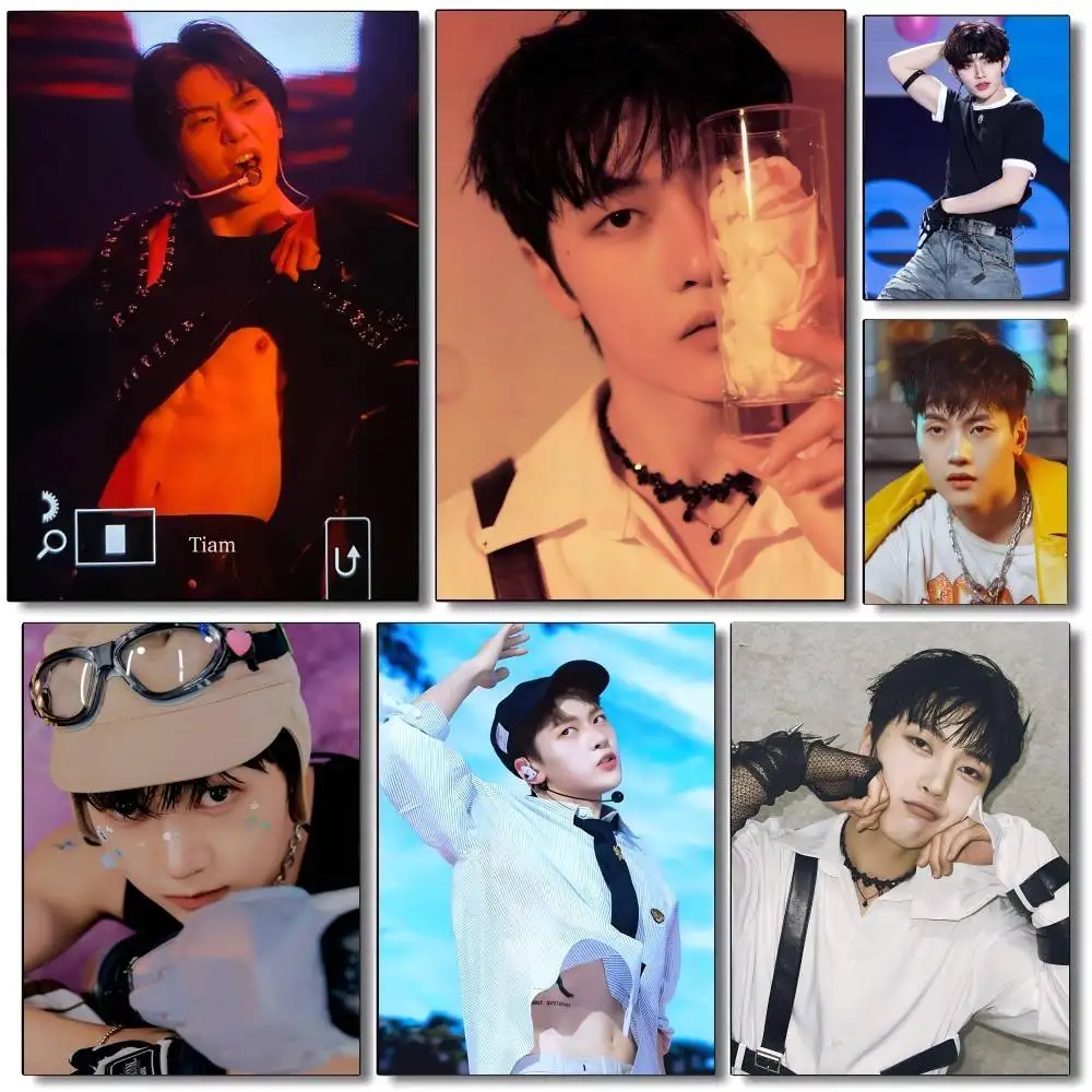 kpop Seok Matthew  Poster Self-adhesive Art Waterproof Paper Sticker Coffee House Bar Room Wall Decor