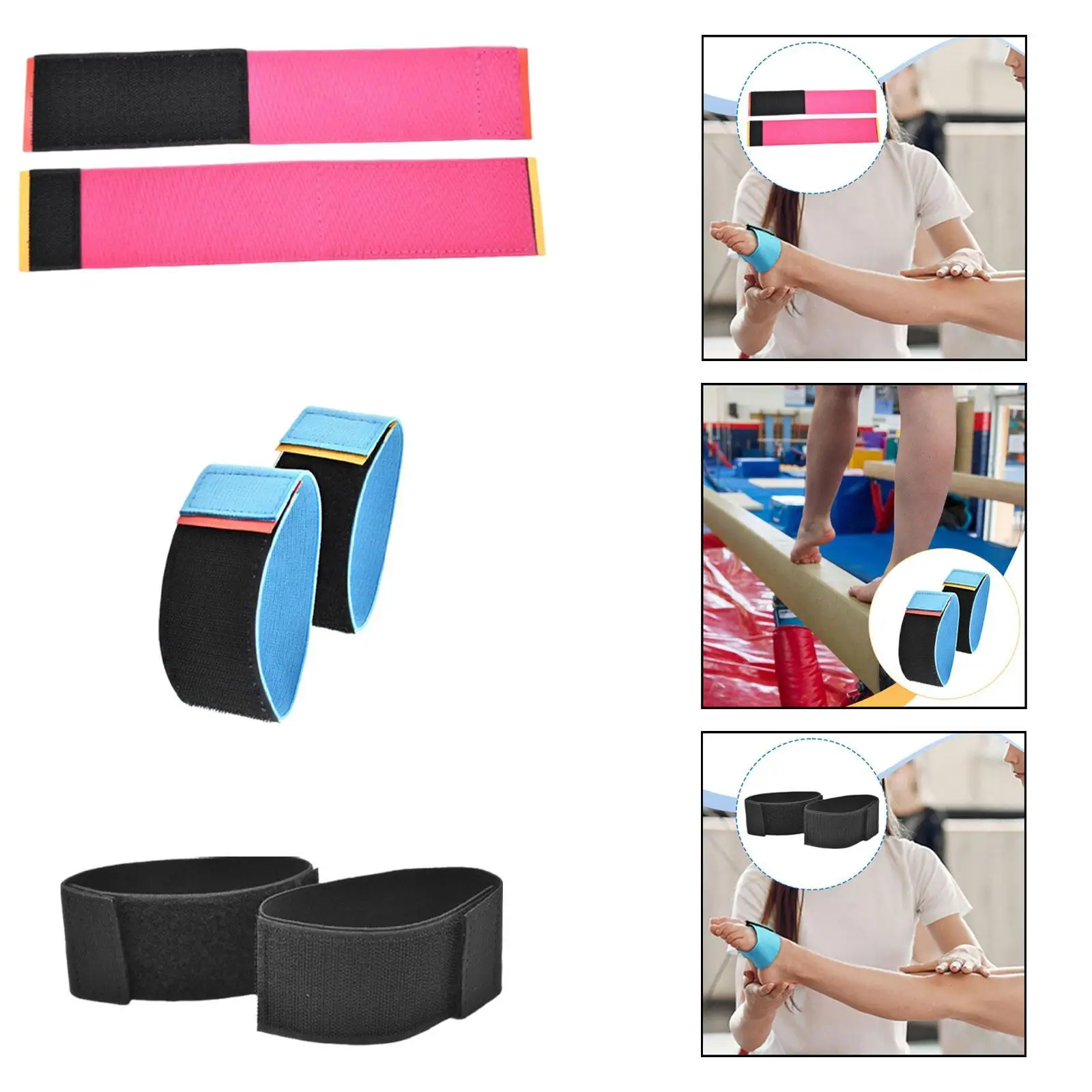 أربطة أصابع لزجة للجمباز قابلة للتعديل، أداة تدريب مريحة للمساعدة للنساء والرجال، تمرين الوجه #2