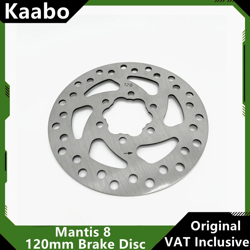 Original Kaabo 120mm Brake Disc For Mantis 8 Electric Scooter Accessories Skateboard Brake Disc Spare Parts