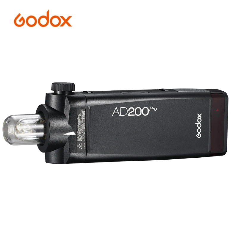 

Godox AD200 Pro Pocket Flash Lamp 200 W TTL HSS 0.01-1.8 s 2900 mAh Battery For Canon Nikon Sony Fuji Olympus Camera Speed Light