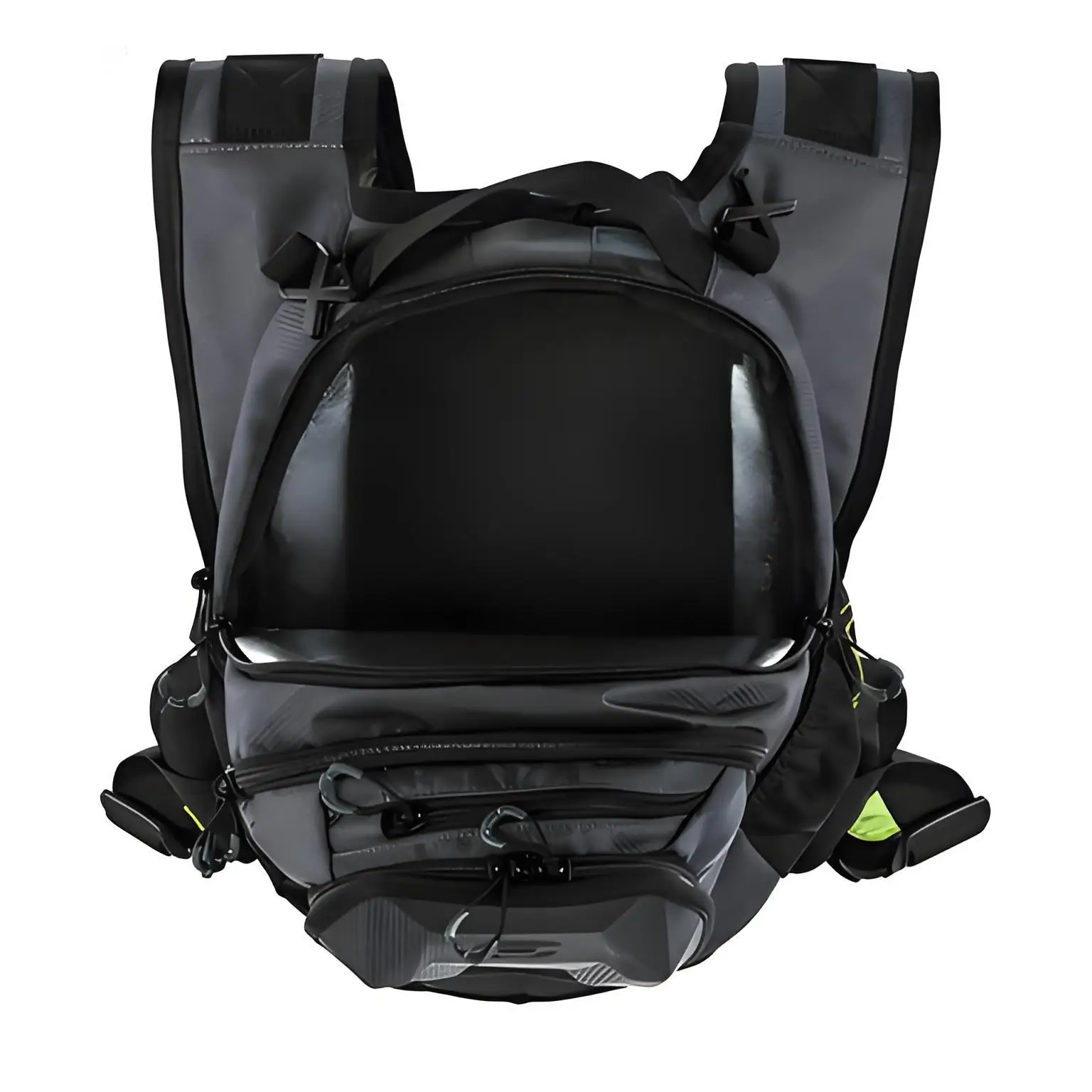 Schwarzer Dakar 3L-Trinkrucksack, Einheitsgröße – Detail 4