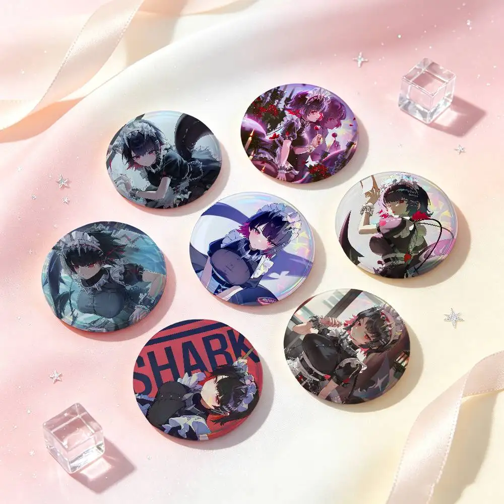 Ellen Joe Zenless Zone Zero Anime Badges Button Round Creative Pin Brooch Badge Bag Decor Accessories Fans Collect Friends Gifts