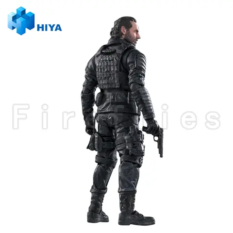 [Pre-pedido] Figura de acción HIYA de 1/18 pulgadas, mini serie exquisita The Walking Dead, los que vivieron Rick
