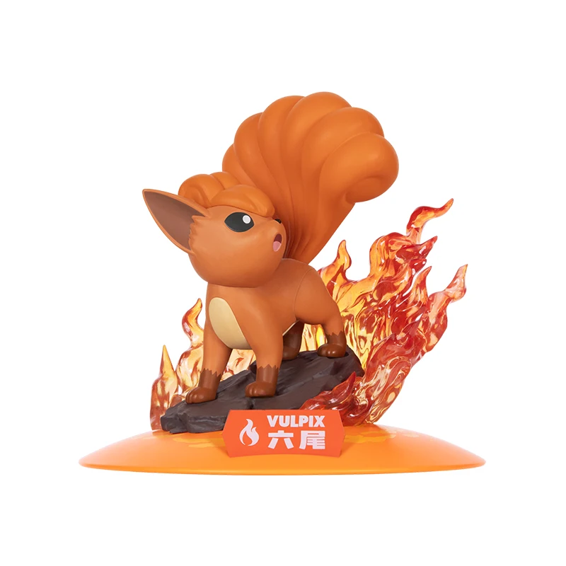 Pokemon Anime Actionfiguren Vulpix Funism Original-Sammlung Figuren Dekorative Ornamente Modellspielzeug Geburtstagsgeschenke