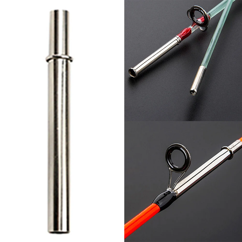 

1pc Fishing Rod Connecting Tube Fishing Rod Building Repair 2g Weight 30-45mm Length 5.4mm-12.2mm Inner Diameter Fishing Tools